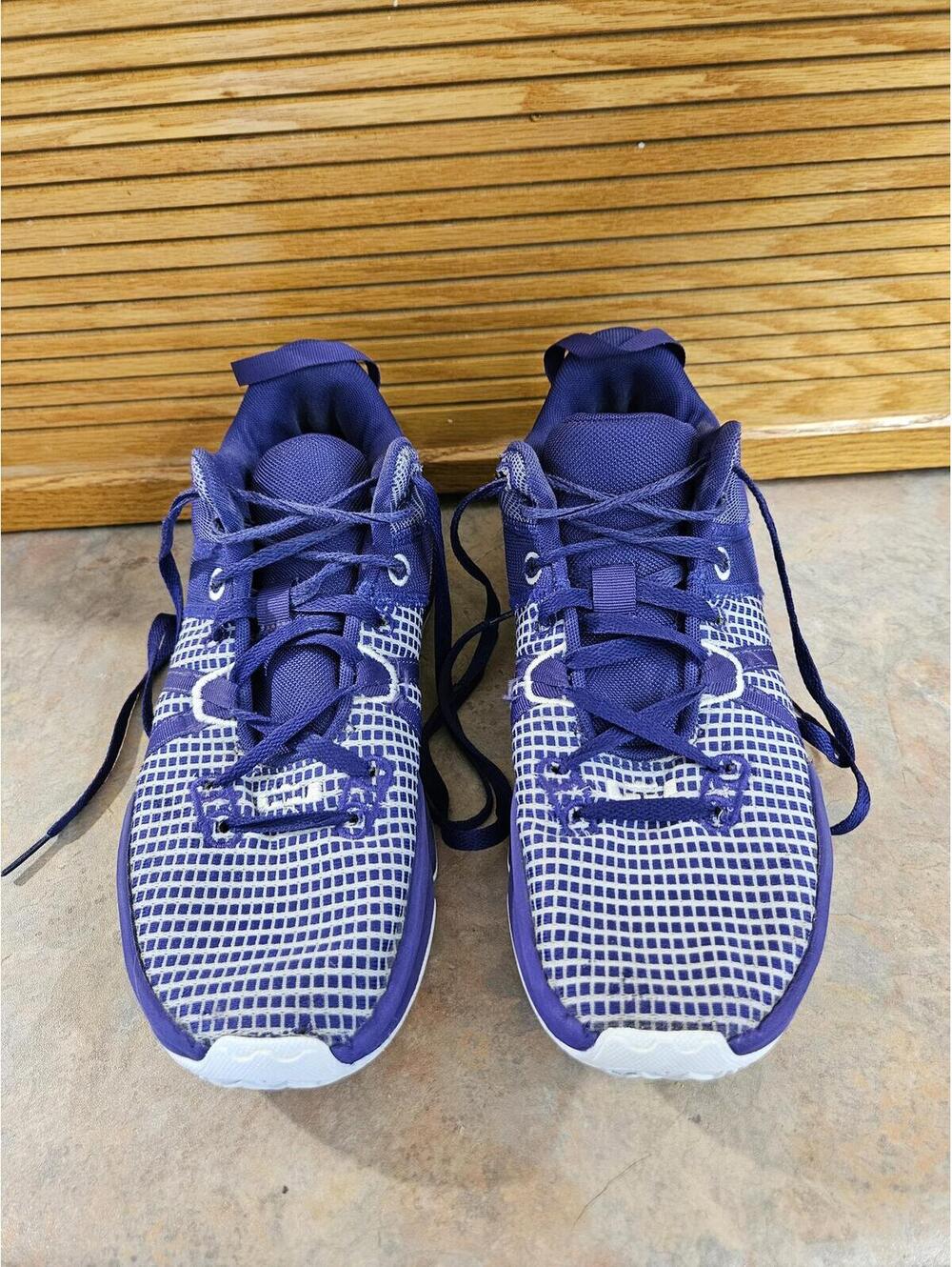 Nike LeBron Witness 7 TB Court Men's Purple Basketball Shoes